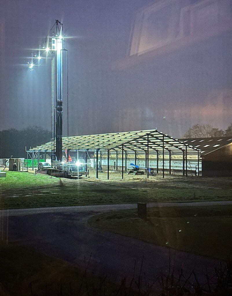 Project bouw loods